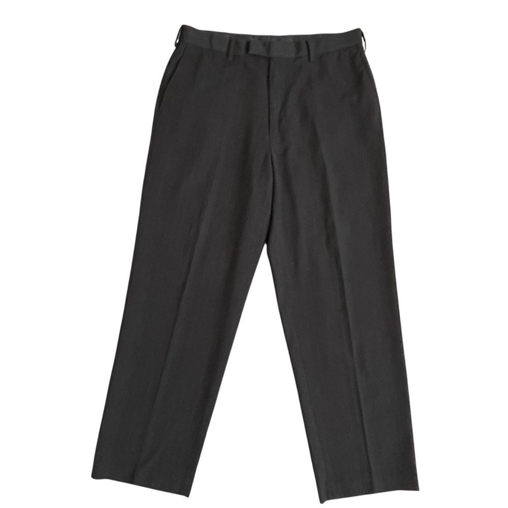 Apt. 9 Classic Fit Dress Formal Pants Men’s Size 33x30 Black Gray Striped